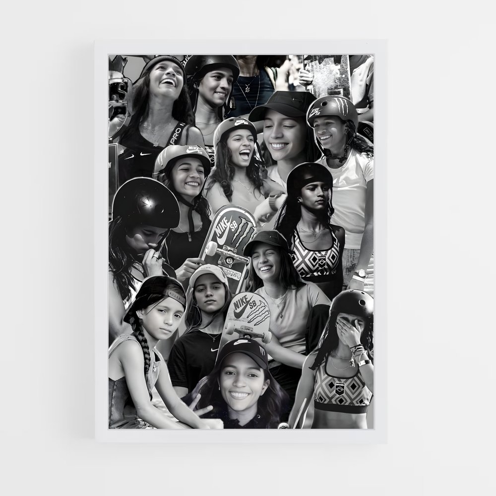 Poster Visages de la Communauté – affiche Skateboard (vue 3)